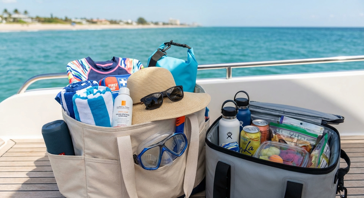 What to Pack for a Perfect Yacht Day in Pompano Beach