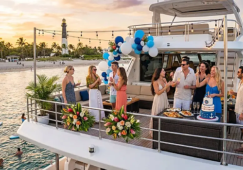 How to Make a Birthday Celebration Special on a Pompano Beach Yacht