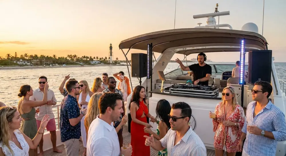 How to Plan the Ultimate Yacht Party in Pompano Beach With a DJ