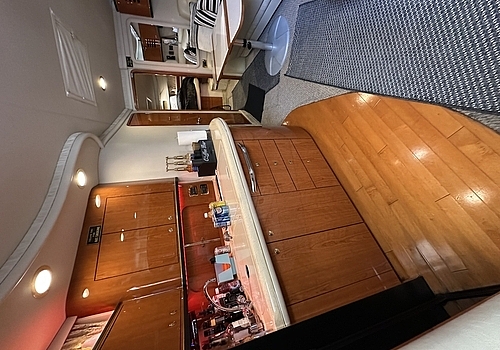 Bar Area of the "Jokers Wild" Ft Lauderdale Yacht Charter